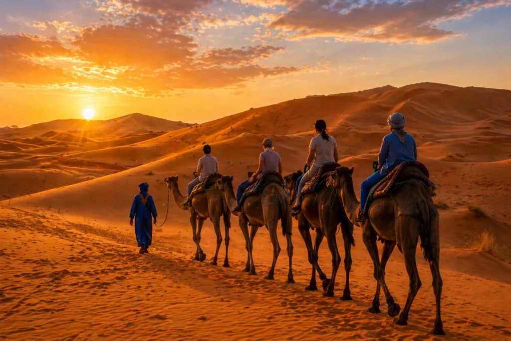Sahara Desert Camel Treks Starry Nights